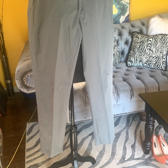 Men's J.Crew Urban Slim Green Chinos 33x32 - Picture 7 of 11